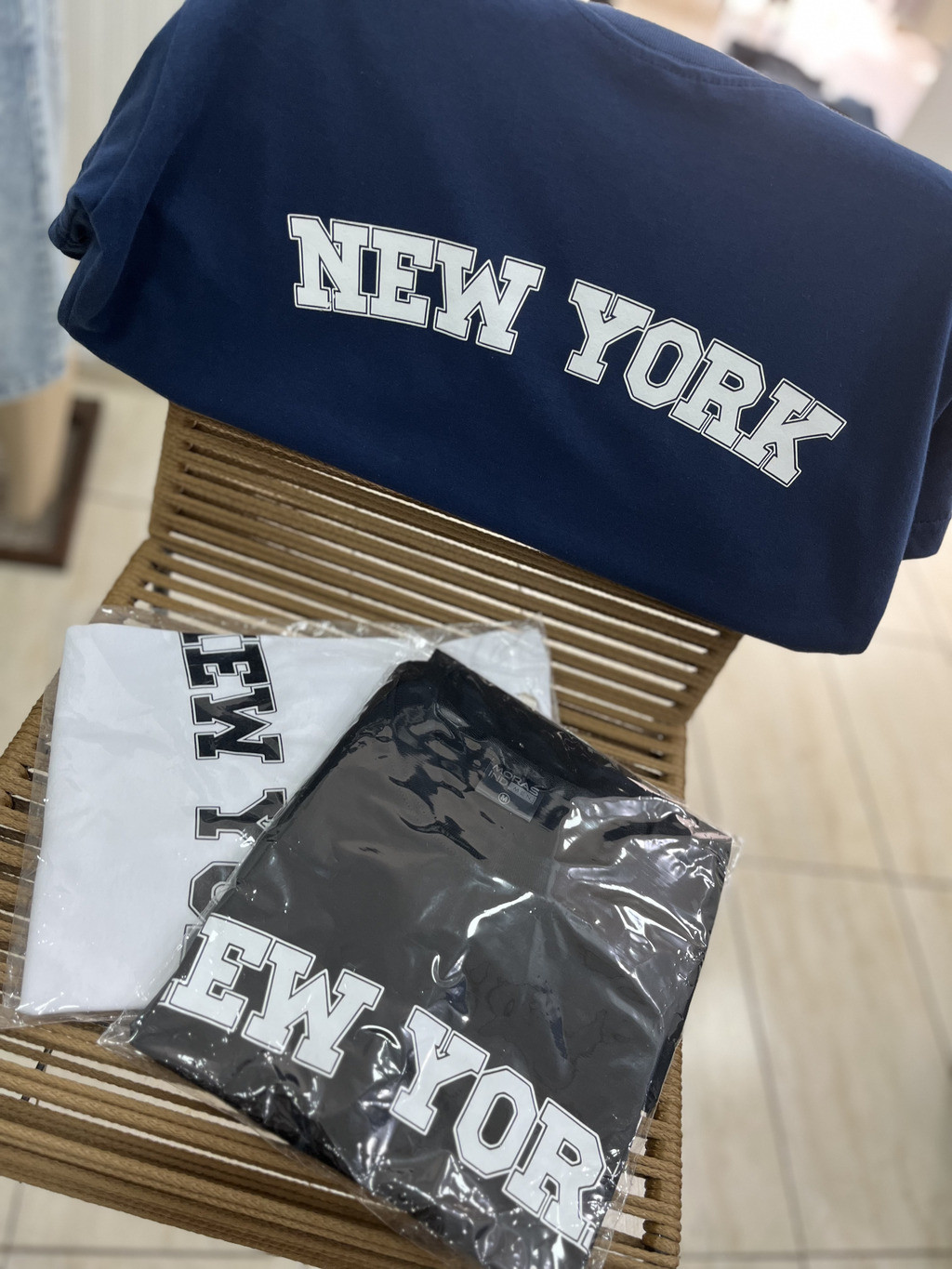 Remera New York Contorno (ALG-H)