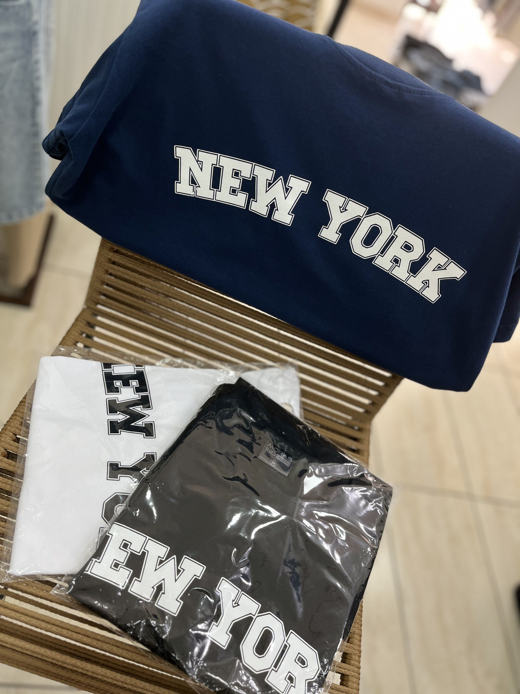 Remera New York Contorno (ALG-H)
