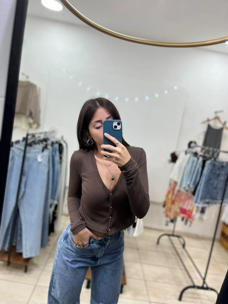 Remera Manga Larga Botones (Morley)