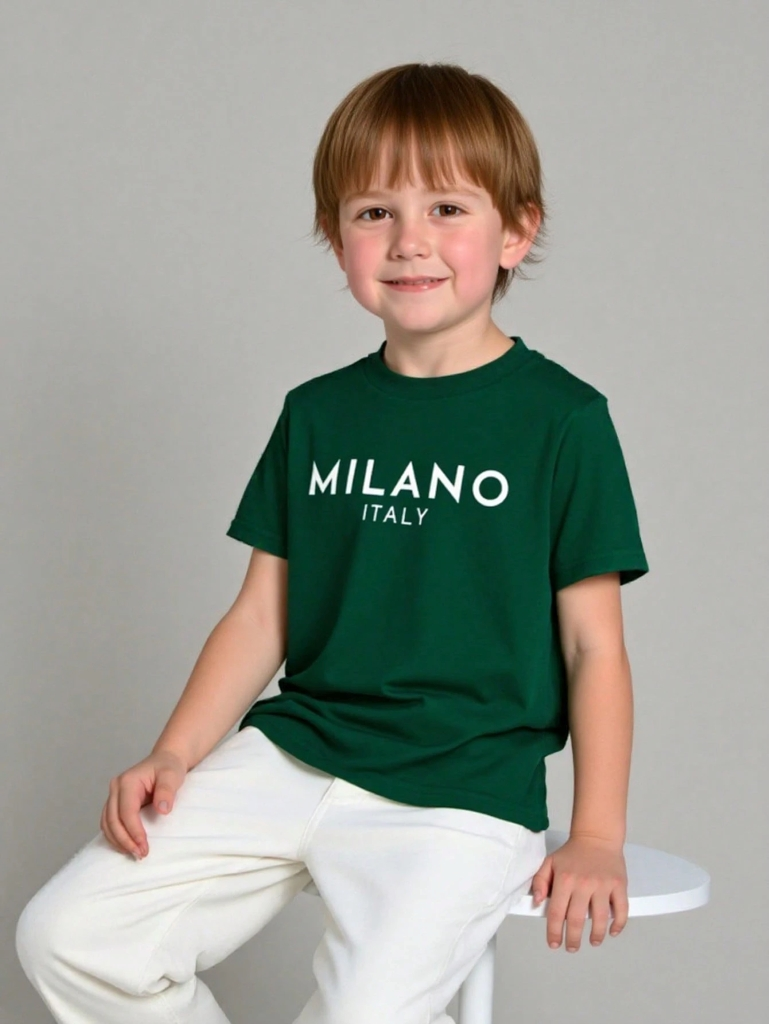 Remera Milano Italy (Calidad Premium-Kids)