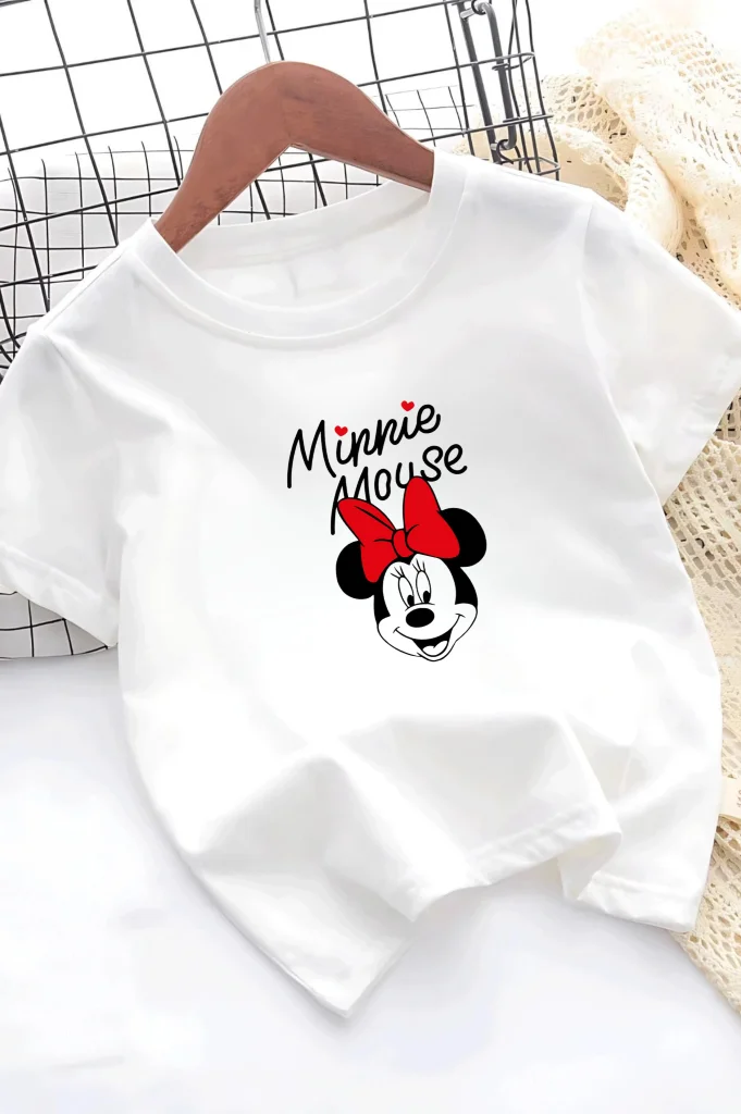 Remera Minnie Mouse (Calidad Premium-Kids)