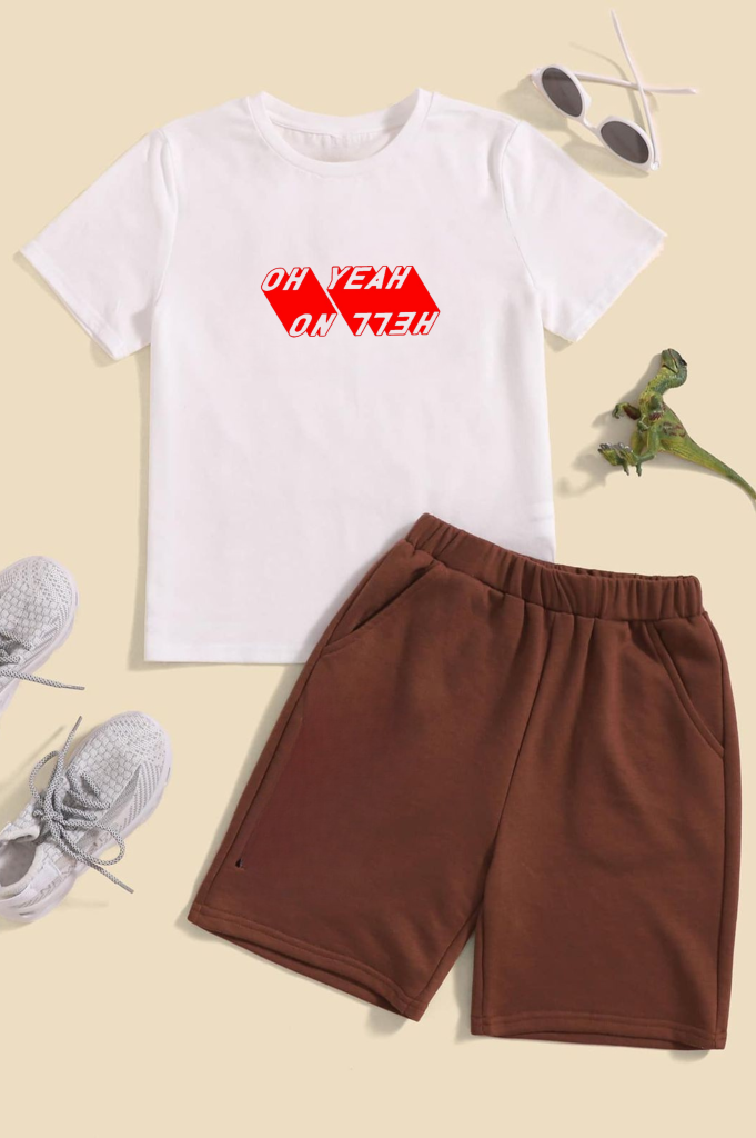OH-YEAH-MODELO Remera Oh Yeah (Calidad Premium-Kids)