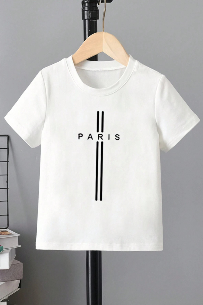 Remera Paris Lineas (Calidad Premium-Kids)