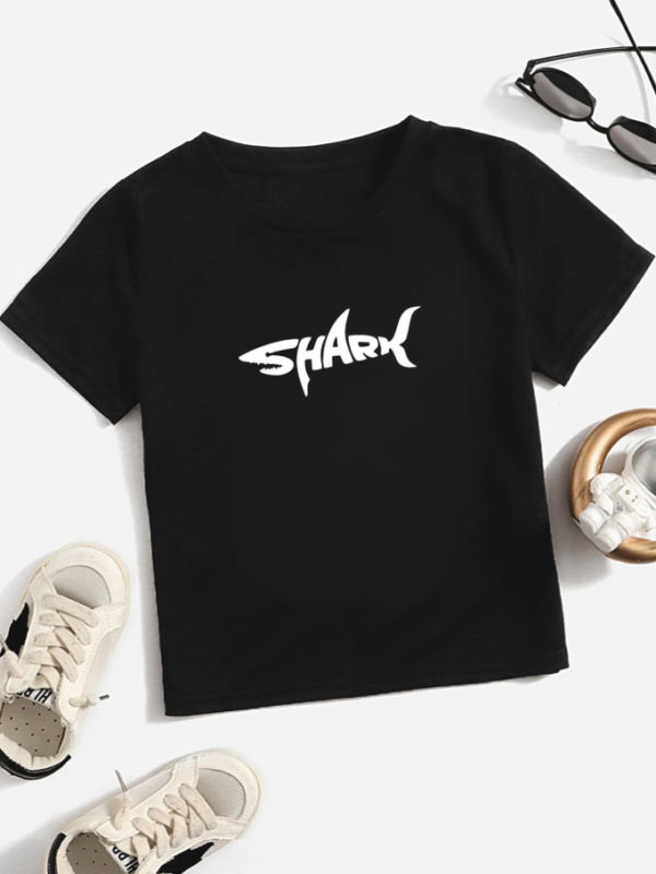 Remera Shark (Calidad Premium-Kids)