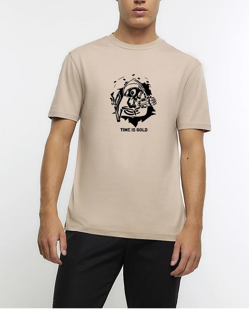 Remera Time Is Gold (ALG-H)