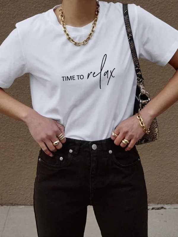 Remera Time To Relax (ALG-D)