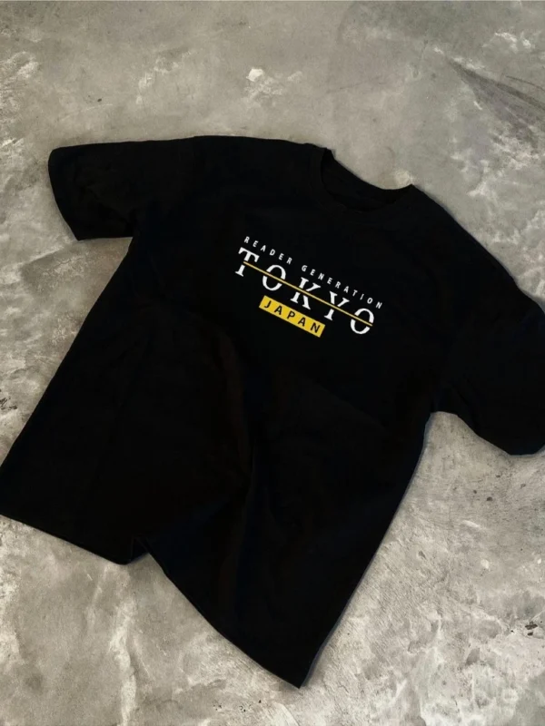 Remera Tokyo Japan Amarillo (ALG-H)