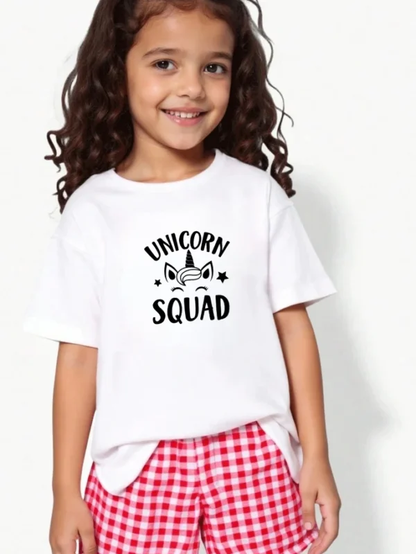 Remera Unicorn Squad (Calidad Premium-Kids)