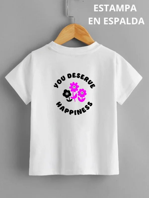 Remera You Deserve (Calidad Premium-Kids)