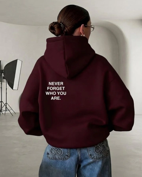 CANGURO HOODIE NEVER FORGET MORAS IND