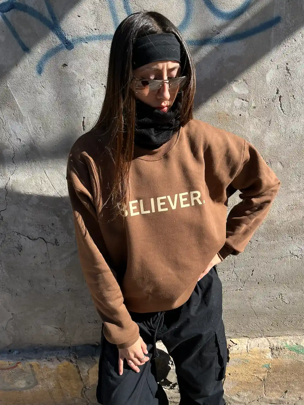 Buzo Believer Beige (Unisex-ALG) - Image 3